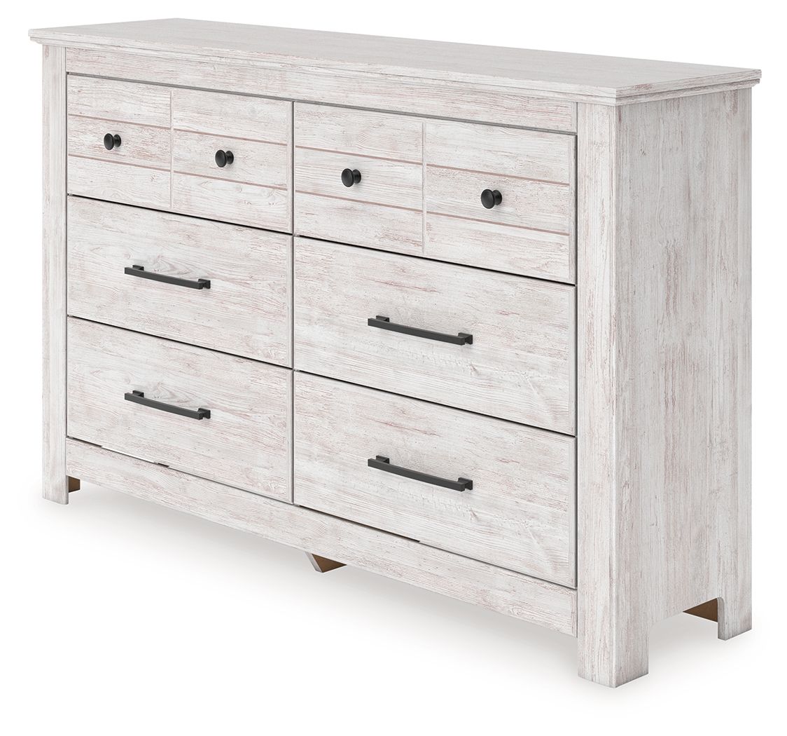 Makidern - Six Drawer Dresser - Hornell Furniture Outlet