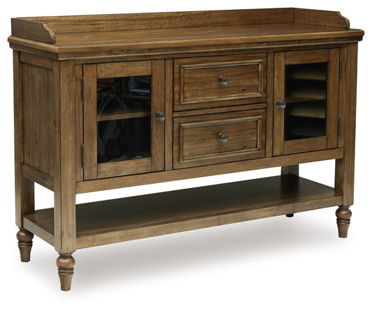 Sturlayne - Brown - Dining Room Server - Hornell Furniture Outlet