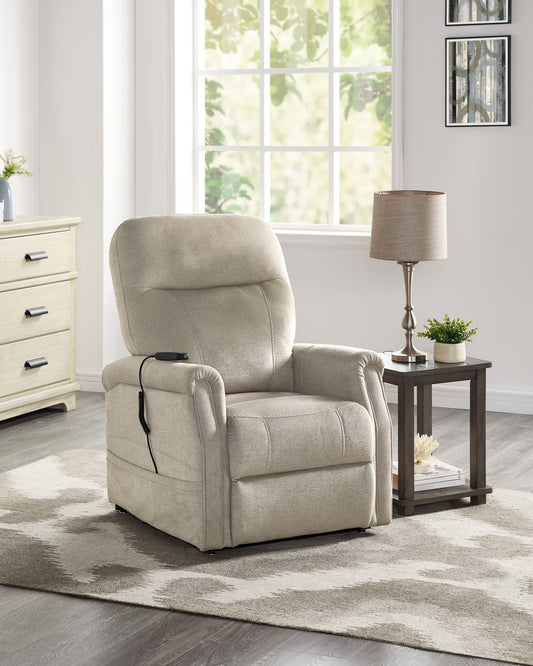 Rhodes - Power Lift Chair - Tan - Hornell Furniture Outlet