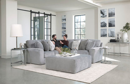 Glacier - Sectional With Included Accent Pillows - Hornell Furniture Outlet