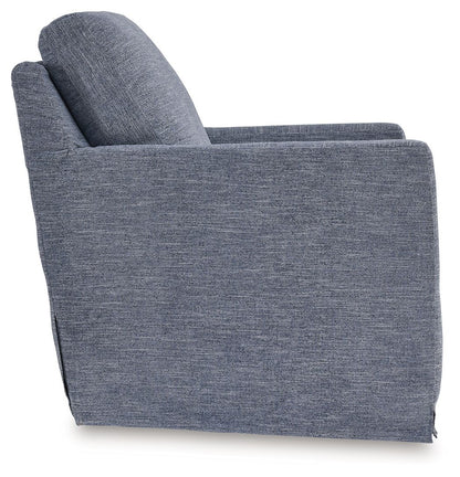 Nenana Next - gen Nuvella - Swivel Glider Accent Chair - Hornell Furniture Outlet