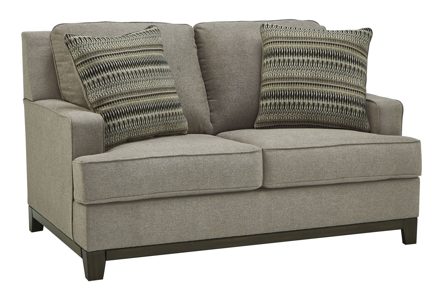 Kaywood - Granite - Loveseat - Hornell Furniture Outlet
