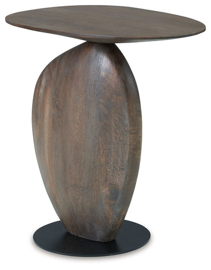 Cormmet - Brown / Black - Accent Table - Hornell Furniture Outlet