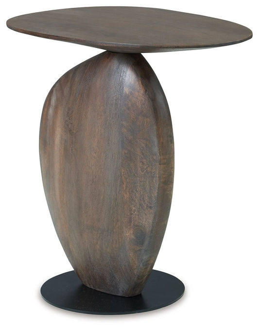 Cormmet - Brown / Black - Accent Table - Hornell Furniture Outlet