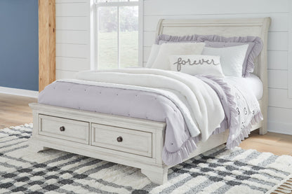 Robbinsdale - Sleigh Bed - Hornell Furniture Outlet