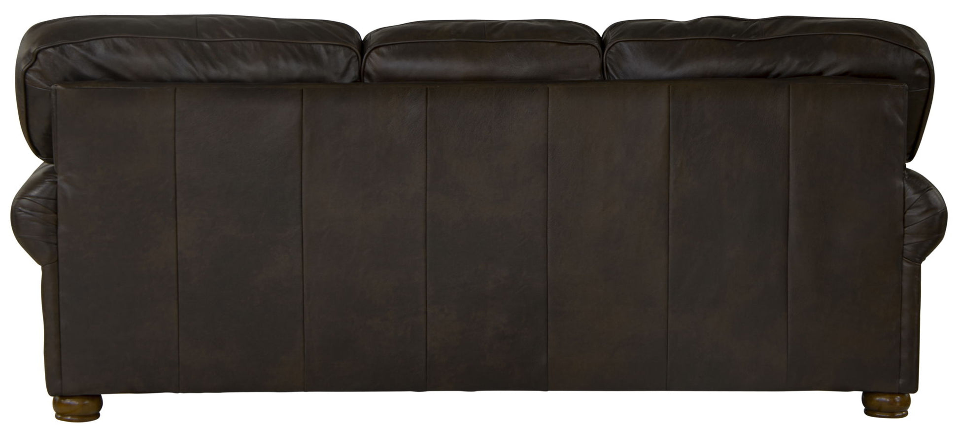 Roberto - Leather Sofa - Cocoa - Hornell Furniture Outlet