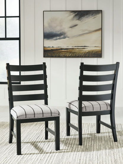Ridgester - Dining Upholstered Side Chair (Set of 2) - Hornell Furniture Outlet