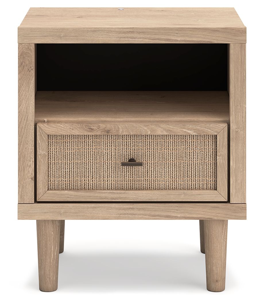 Cielden - Two - Tone - One Drawer Night Stand - Hornell Furniture Outlet