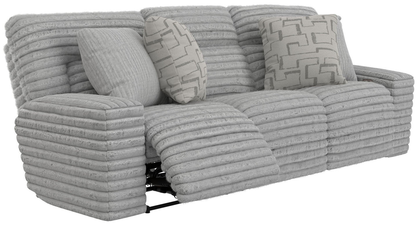 Lynx - Power Reclining Sofa With Zero Gravity - Hornell Furniture Outlet