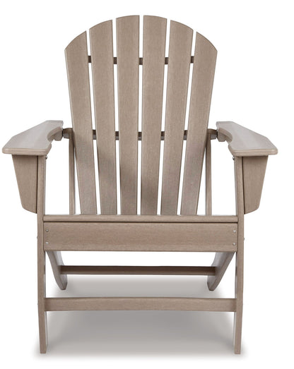 Sundown Treasure - 2 Pc. - Adirondack Chair And Ottoman - Hornell Furniture Outlet
