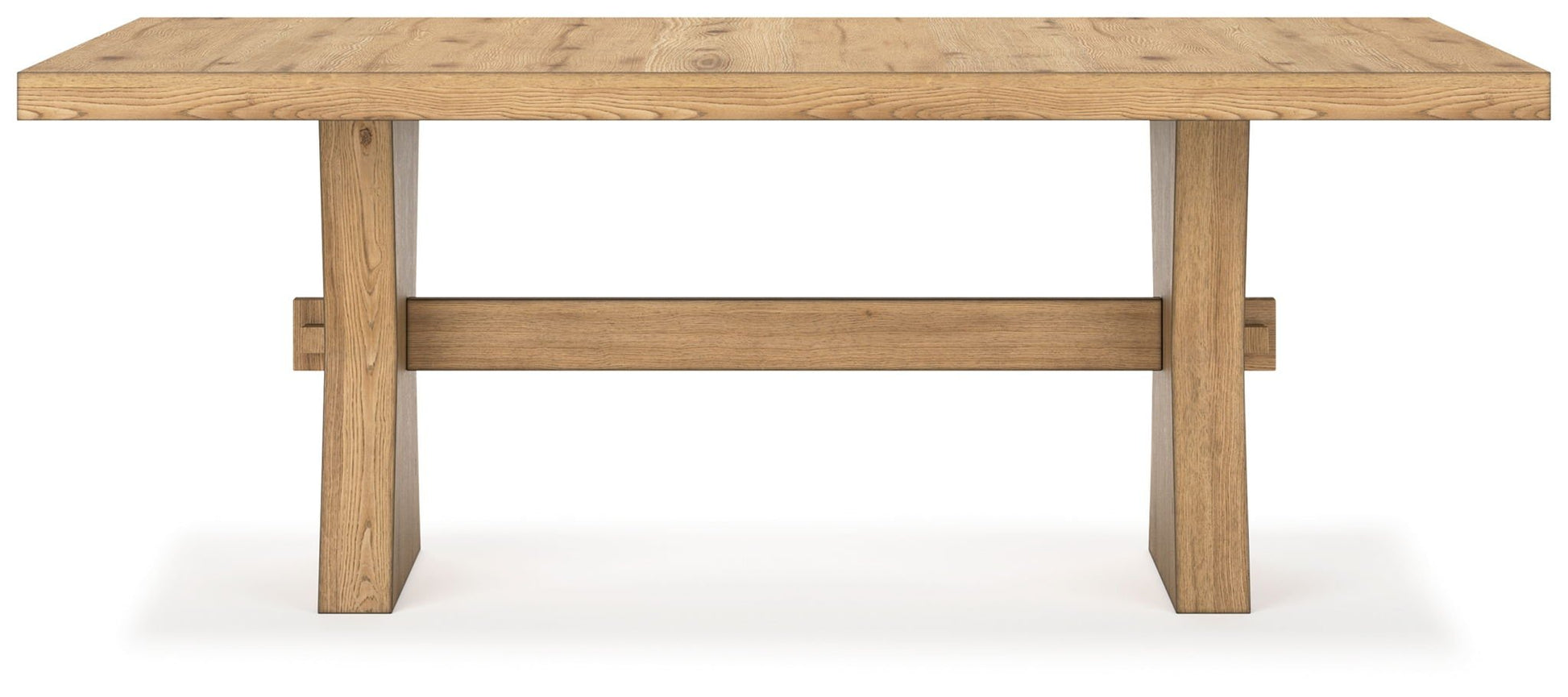 Galliden - Light Brown - Rectangular Dining Room Table - Hornell Furniture Outlet