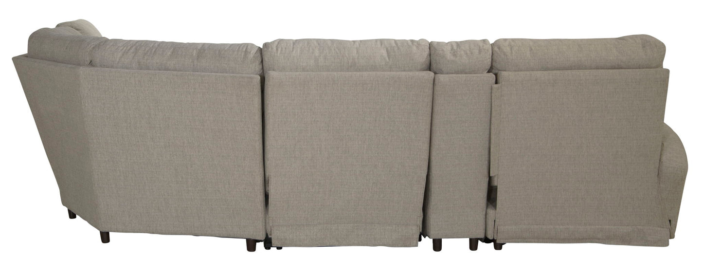 McPherson - Reclining Sectional - Hornell Furniture Outlet