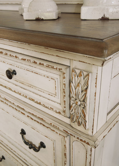 Realyn - Dresser, Mirror - Hornell Furniture Outlet