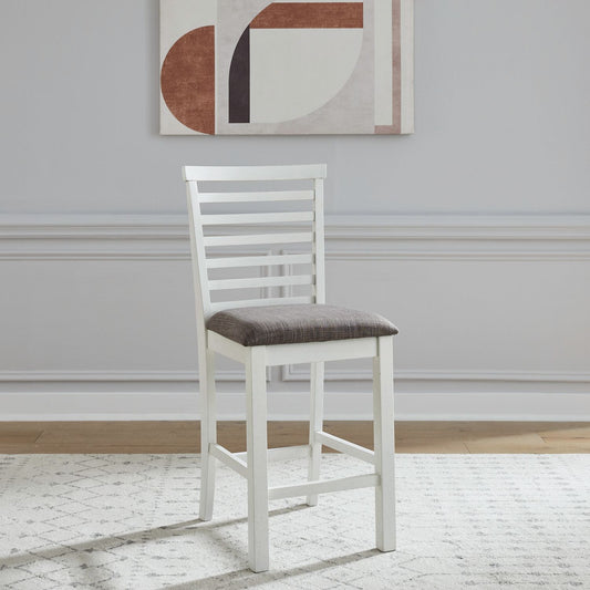 Brook Bay - Upholstered Ladder Back Counter Chair (RTA) - Hornell Furniture Outlet