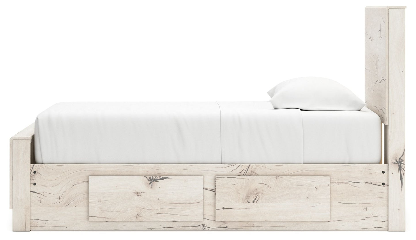 Lawroy - Panel Bed With Storage - Hornell Furniture Outlet