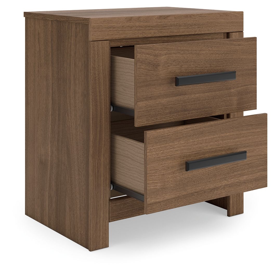 Broachmyn - Two Drawer Night Stand - Hornell Furniture Outlet