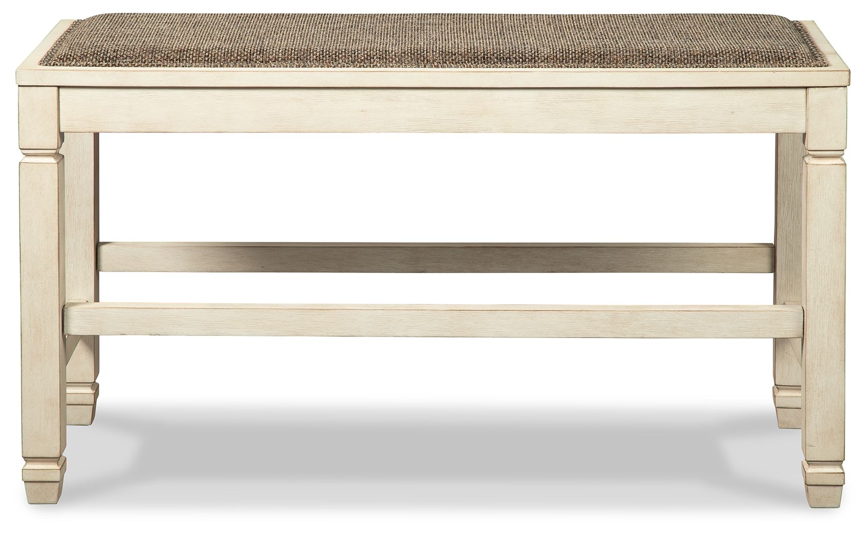 Bolanburg - DBL Counter UPH Bench - Beige - Hornell Furniture Outlet
