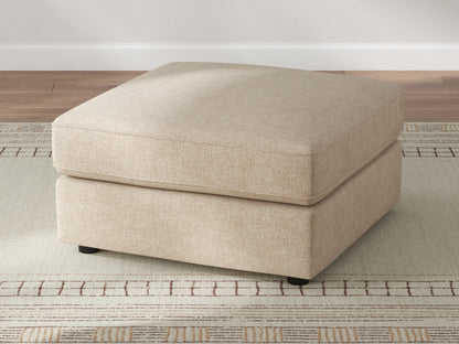 Seyler - Oversized Accent Ottoman - Sand - Hornell Furniture Outlet
