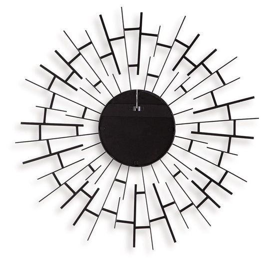 Garrenworth - Black - Accent Mirror - Hornell Furniture Outlet