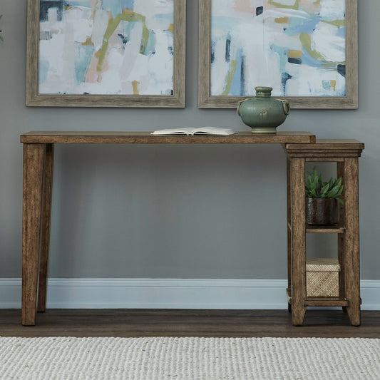 Carolina Park - Console Table - Brown - Hornell Furniture Outlet