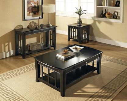 Cassidy - Sofa Table - Black - Hornell Furniture Outlet