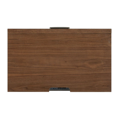 Century Modern - Nightstand With Charging Station - Light Brown - Hornell Furniture Outlet