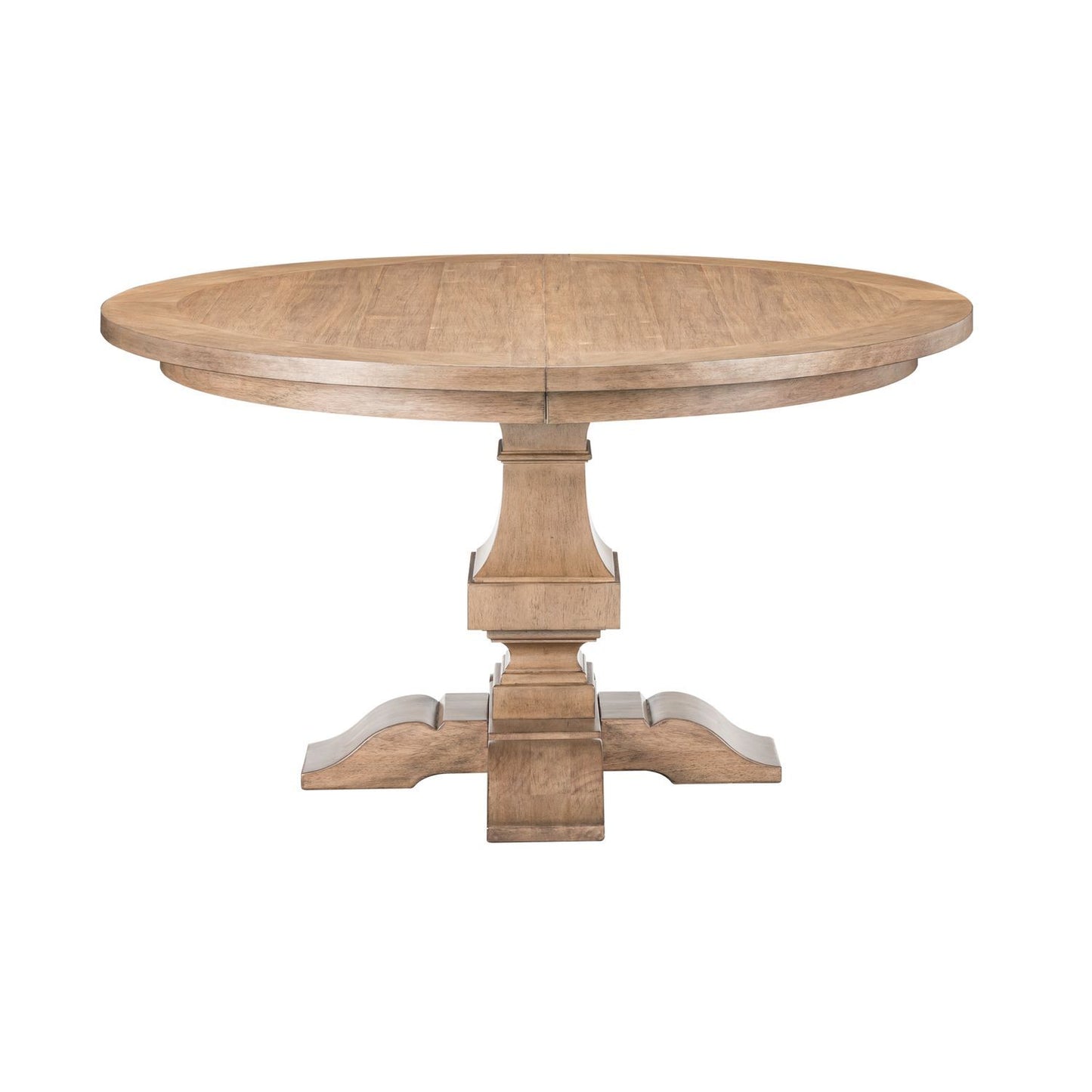 Haven Hills - Pedestal Table Set - Camel Beige - Hornell Furniture Outlet