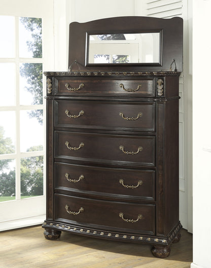 Monte Carlo - Lift Top Chest - Dark Brown - Hornell Furniture Outlet