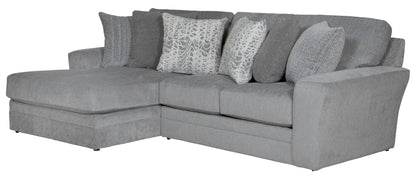 Glacier - Sectional With Included Accent Pillows - Hornell Furniture Outlet