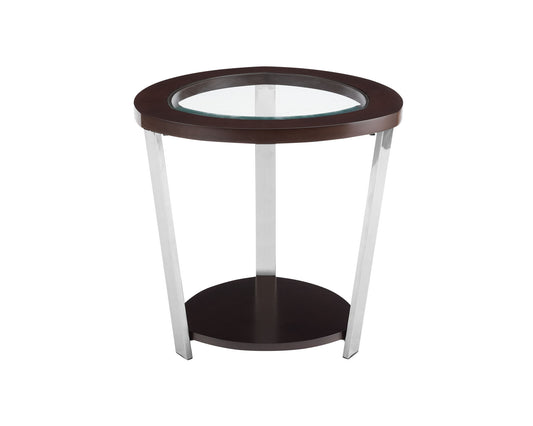 Duncan - End Table - Brown - Hornell Furniture Outlet