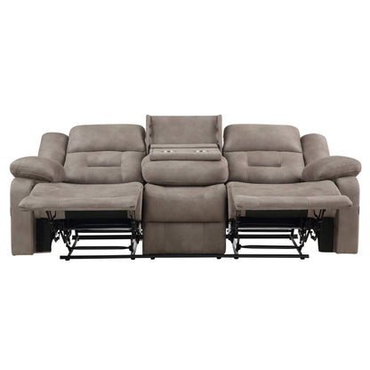 Abilene - Manual Sofa - Tan - Hornell Furniture Outlet