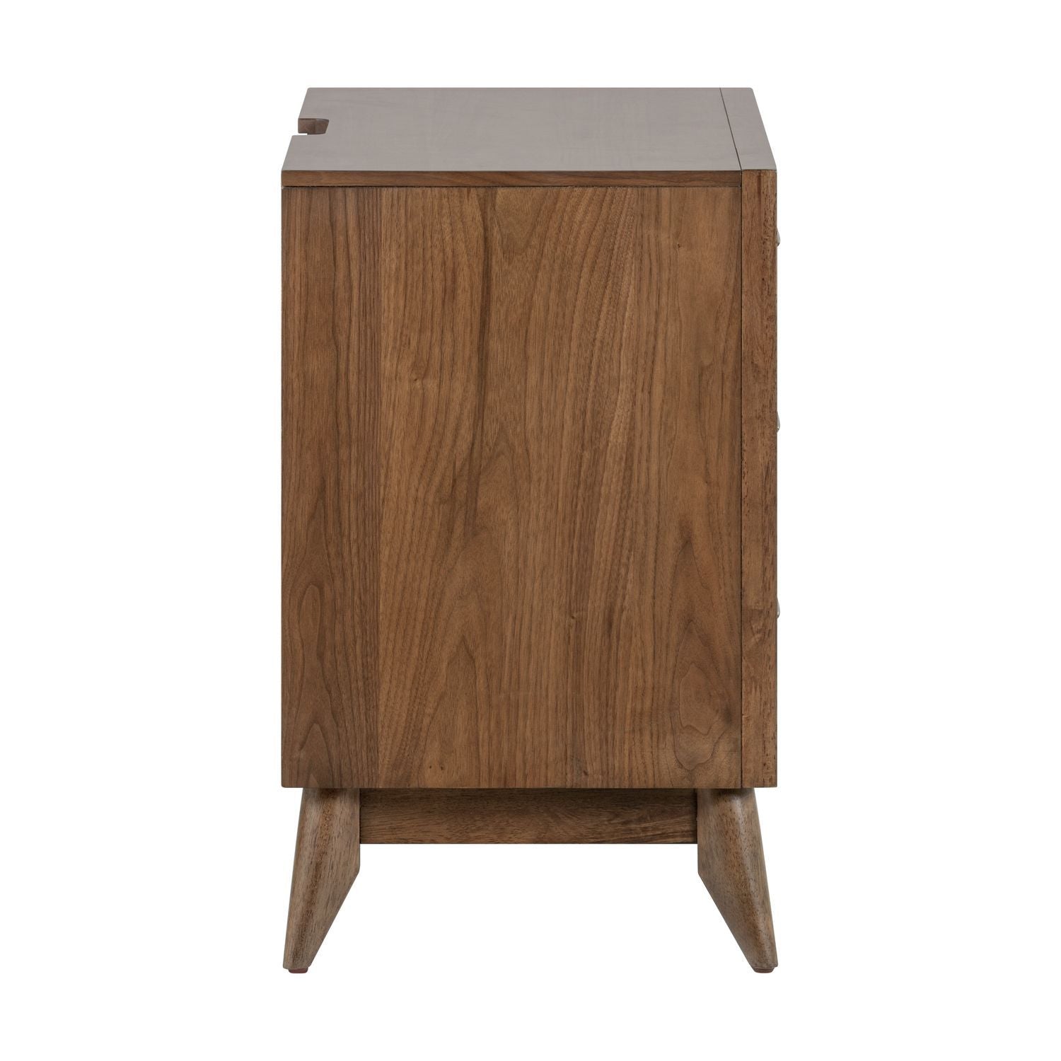 Century Modern - Nightstand With Charging Station - Light Brown - Hornell Furniture Outlet