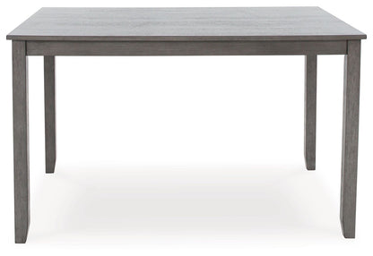 Caitbrook - Gray - Rect Drm Counter Table Set (Set of 7) - Hornell Furniture Outlet