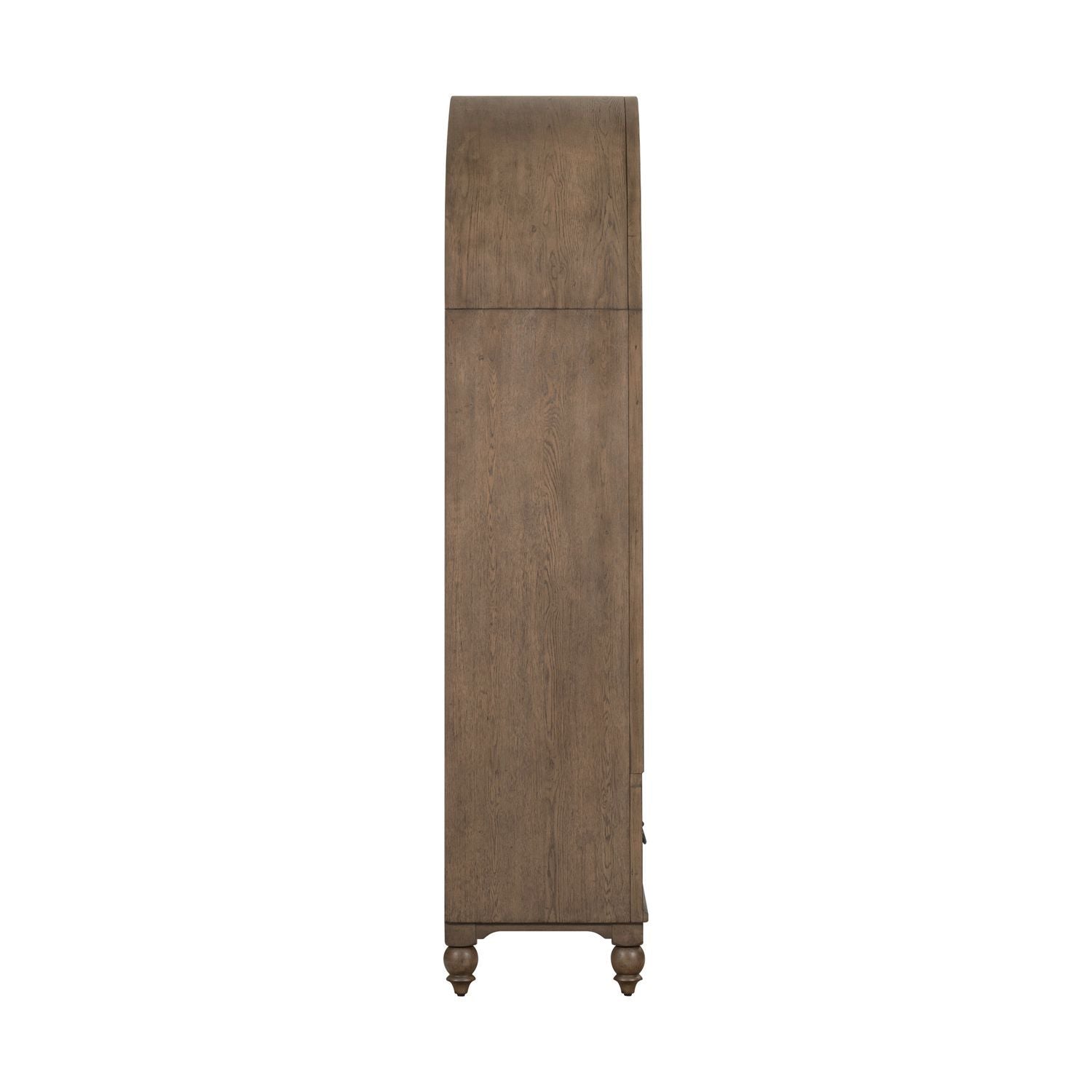 Lindsey Farm - Counter Height Swivel Chair (RTA) - Natural / Brown - Hornell Furniture Outlet