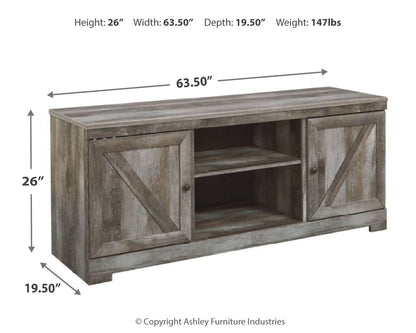 Wynnlow - TV Stand With Fireplace Option - Hornell Furniture Outlet