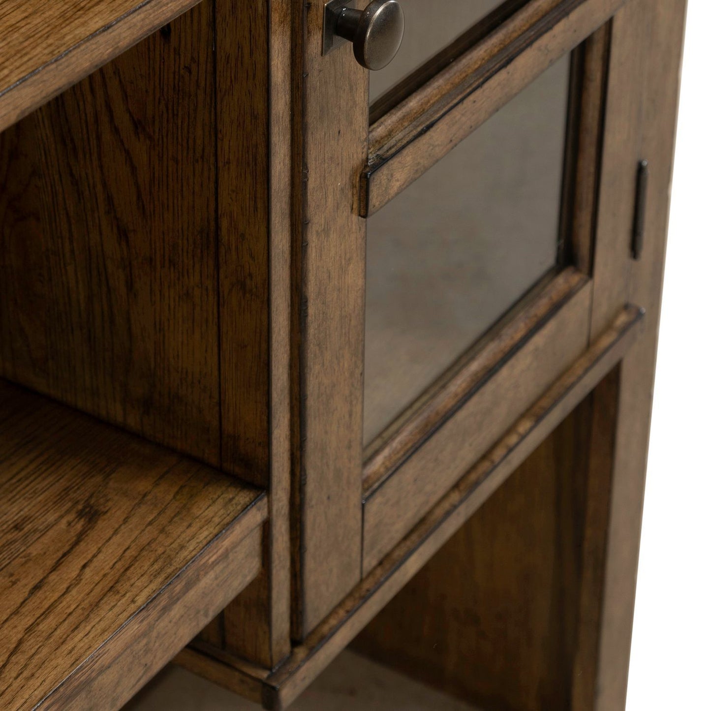 Carolina Park - Credenza Hutch - Brown - Hornell Furniture Outlet
