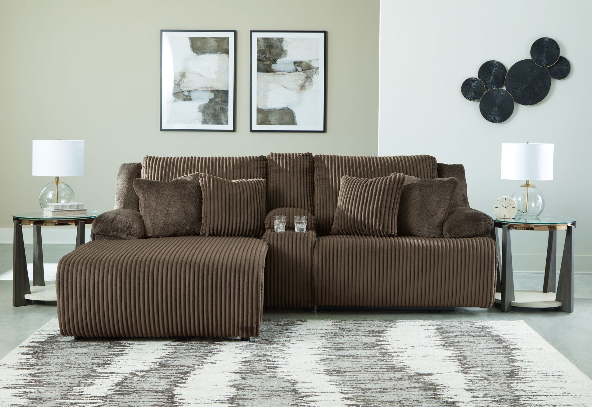 Top Tier - Reclining Sectional - Hornell Furniture Outlet
