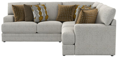 Tori - Sectional With Comfort Coil Seating And Accent Pillows Included - Hornell Furniture Outlet