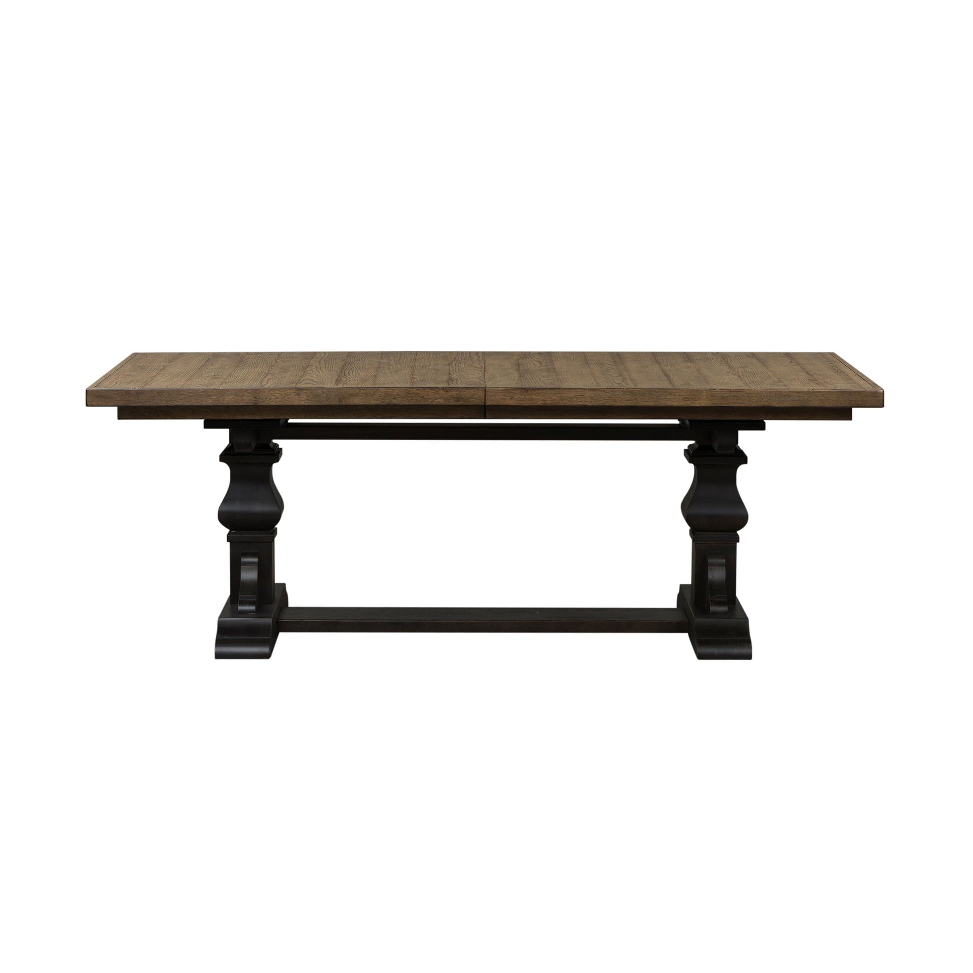Harvest Home - Trestle Table - Black - Hornell Furniture Outlet
