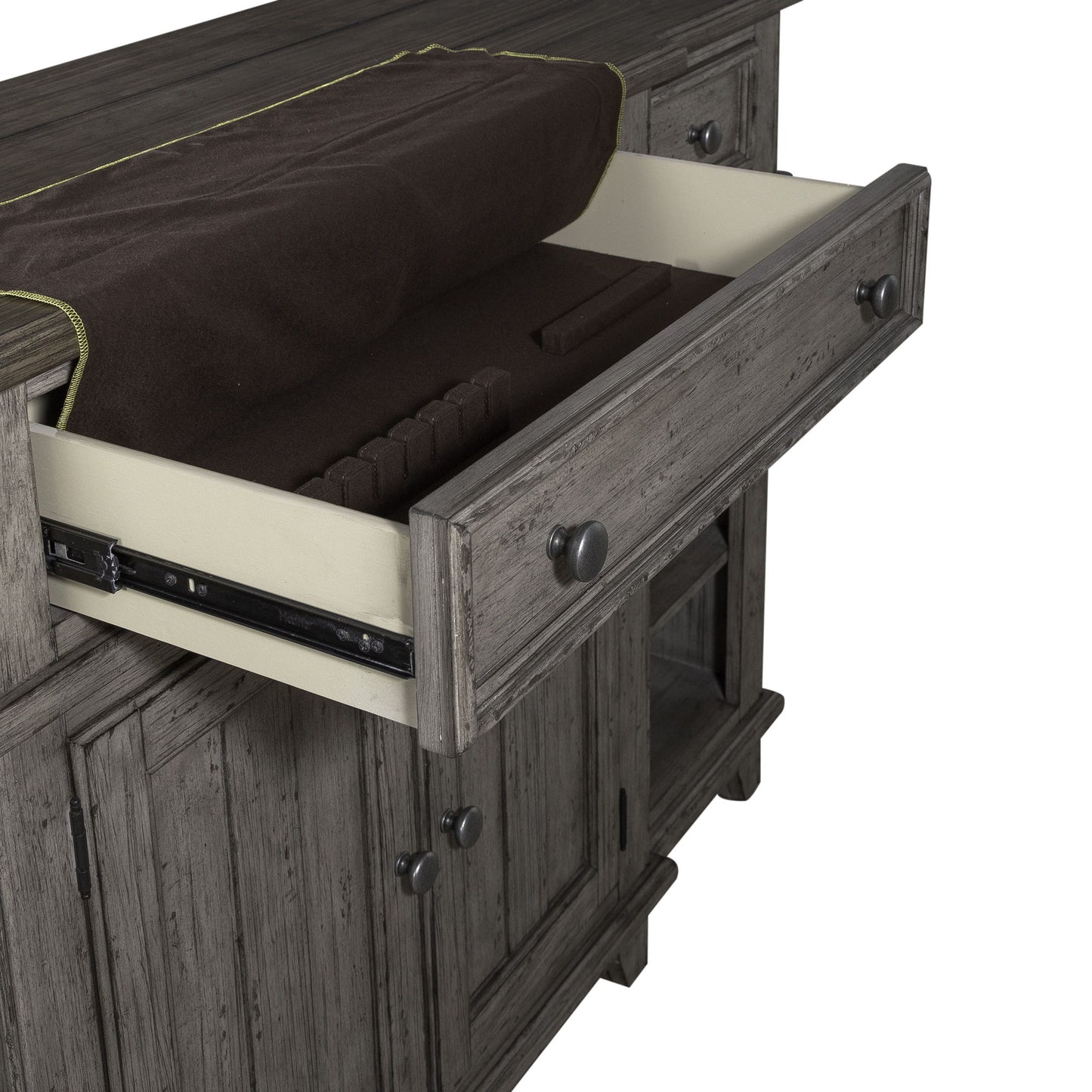 River Place - Breakfront Server - Hornell Furniture Outlet