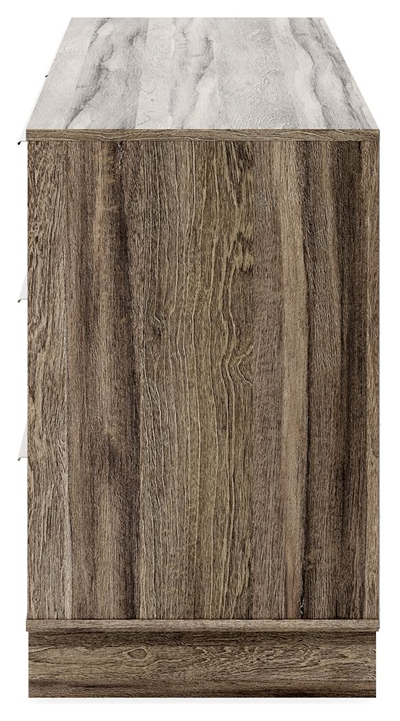 Shallifer - Brown - Six Drawer Dresser - Hornell Furniture Outlet