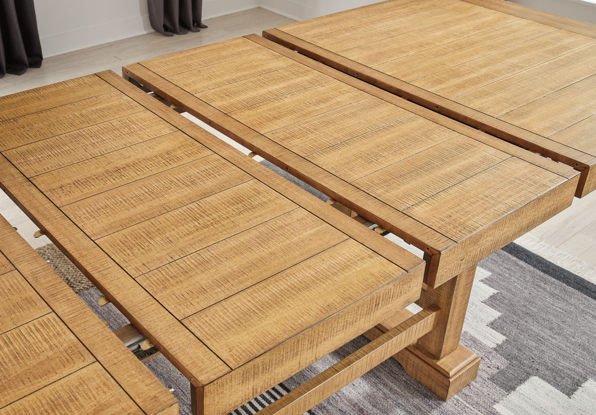 Havonplane - Brown - Rectangular Dining Room Counter Extension Table - Hornell Furniture Outlet