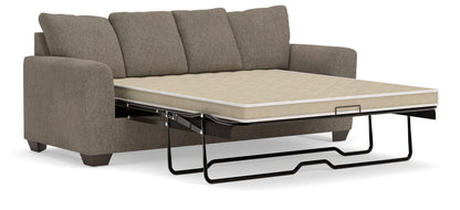 Triston - Peaks - Queen Sofa Sleeper - Suede - Hornell Furniture Outlet