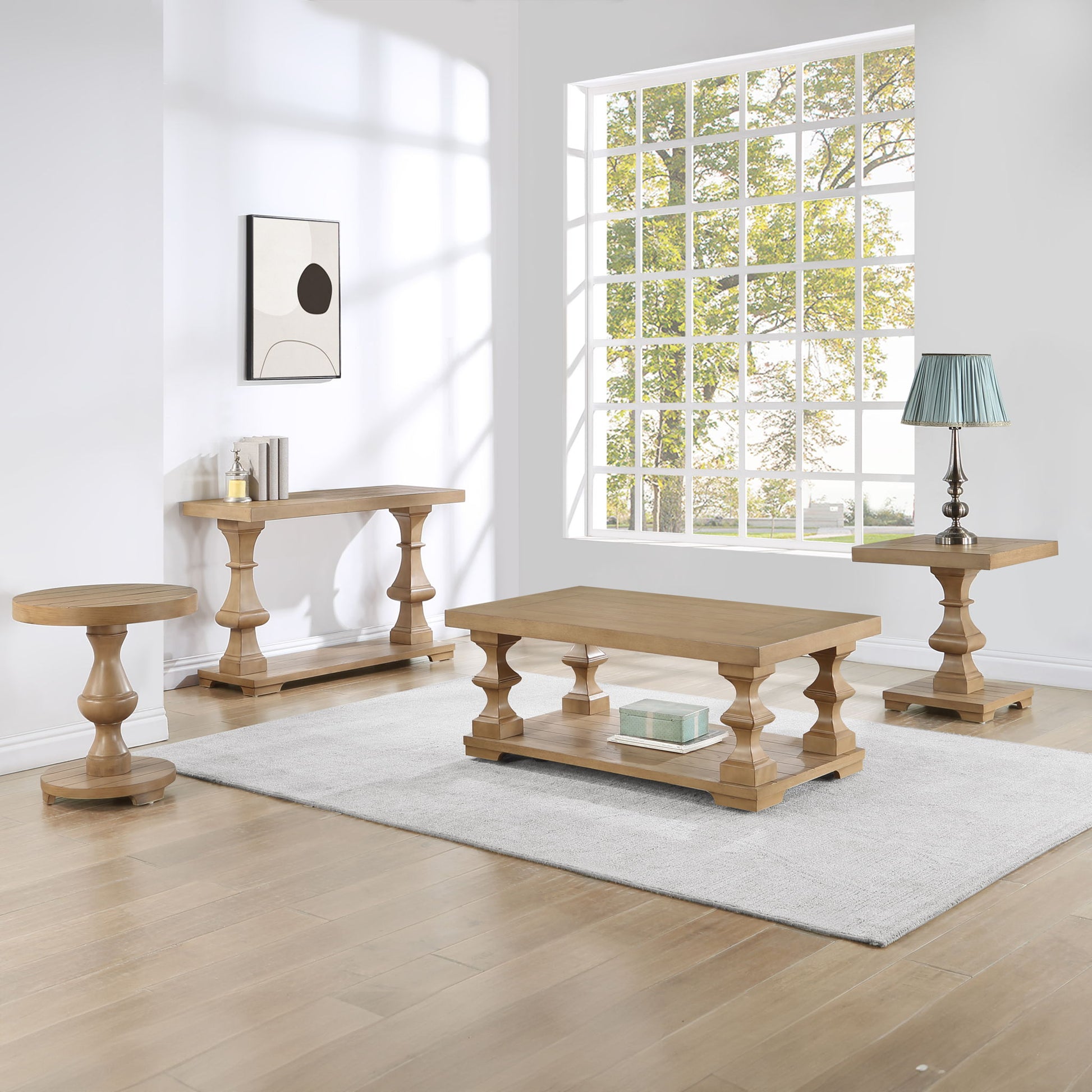 Dory - Round End Table - Hornell Furniture Outlet
