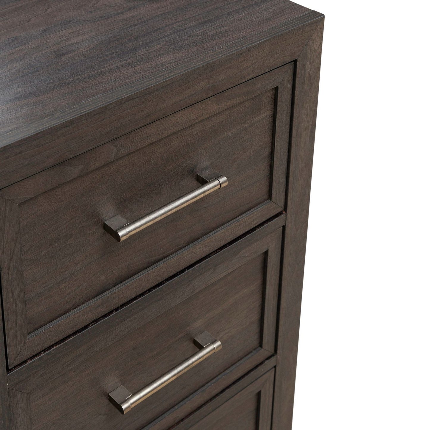 Modern Edge - Dresser & Mirror - Brown - Hornell Furniture Outlet