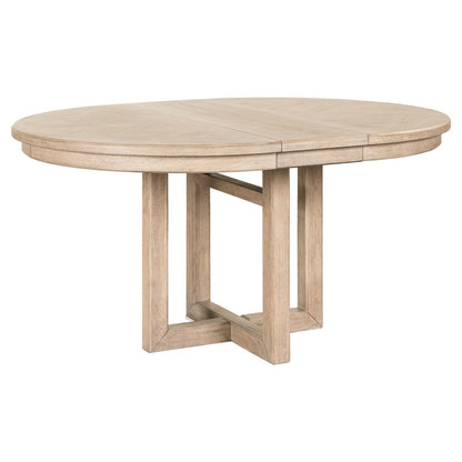 Proximity Place - Pedestal Table - Brown - Hornell Furniture Outlet