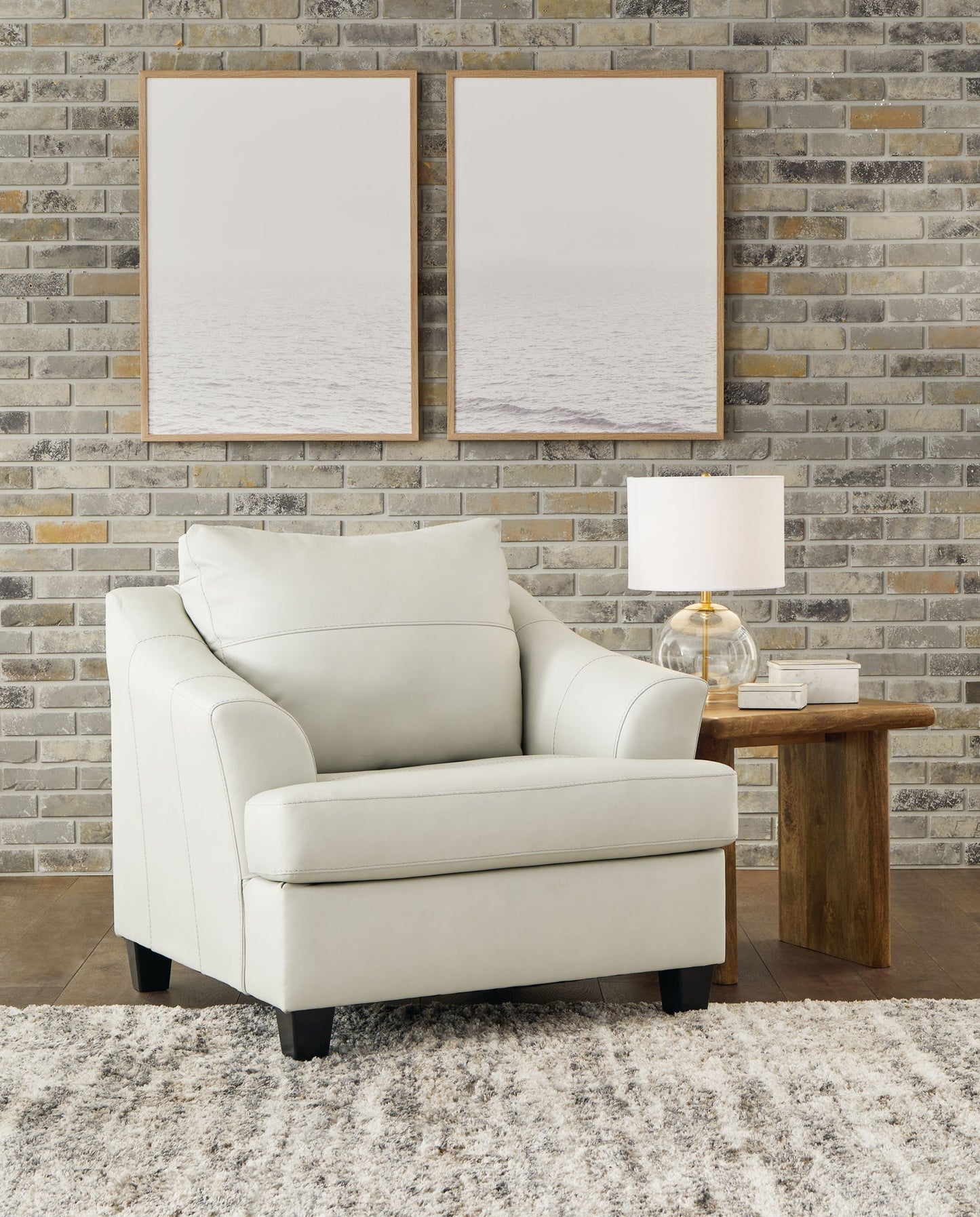Genoa - Chair And A Half - Hornell Furniture Outlet