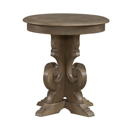 Magnolia Manor - Round End Table - Hornell Furniture Outlet