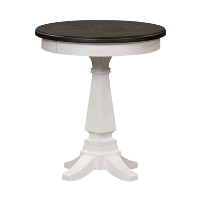 Allyson Park - Chair Side Table - White - Hornell Furniture Outlet