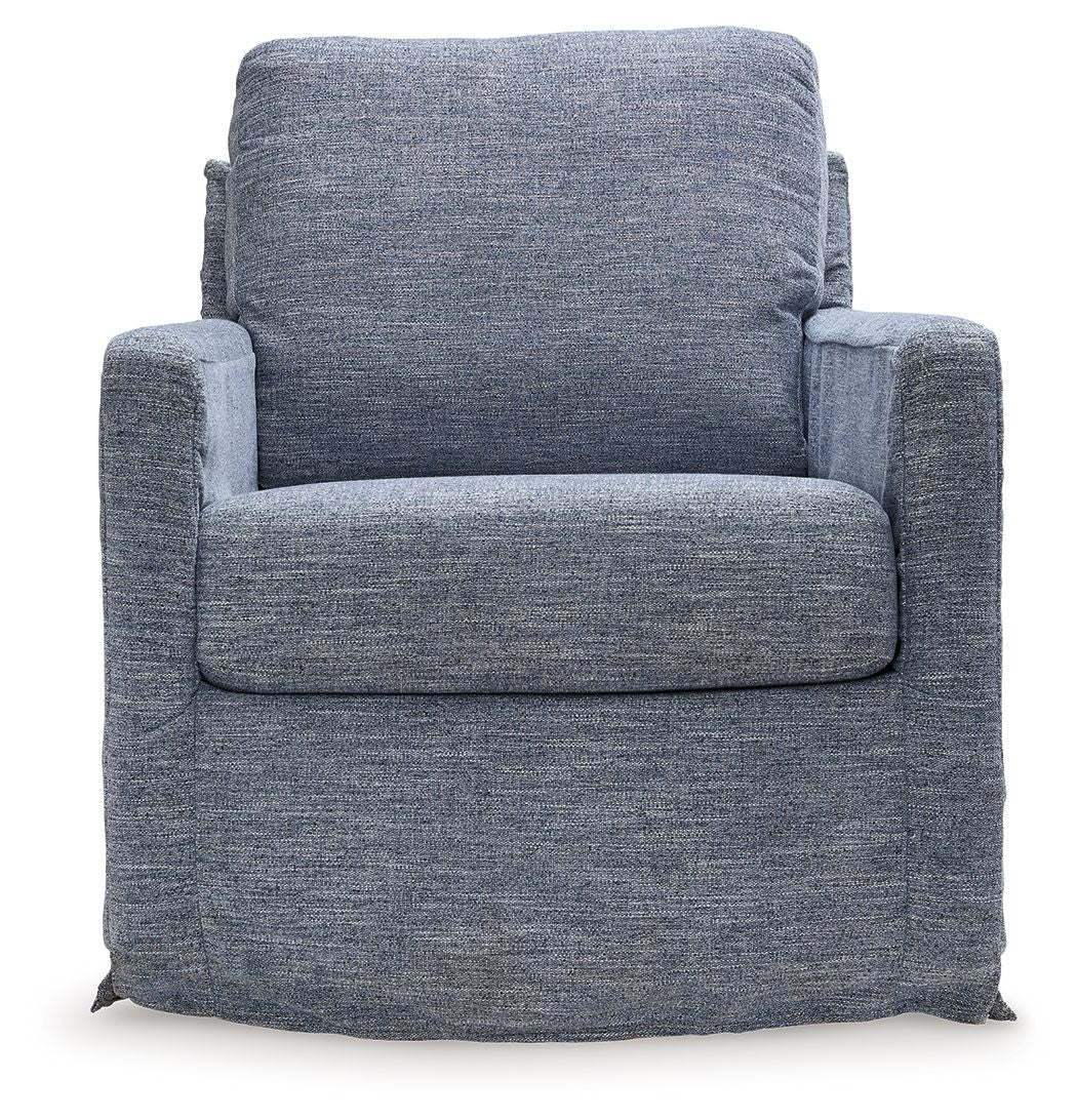 Nenana Next - gen Nuvella - Swivel Glider Accent Chair - Hornell Furniture Outlet